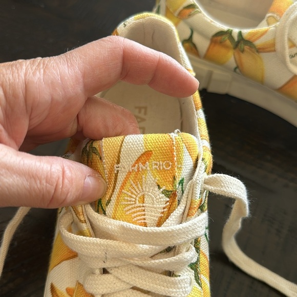 FARM Rio Yellow Banana Print Sneakers - Picture 11 of 16
